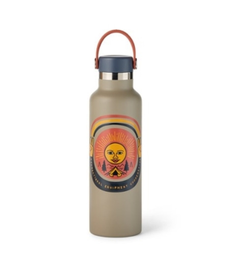 REI Co-op Hydro Flask Peace Sun Standard-Mouth Water Bottle with Flex Cap - 21 fl. oz.