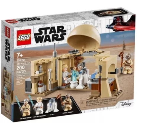 LEGO Star Wars: A New Hope Obi-Wan&#039;s Hut Starter Set for Young Kids 75270