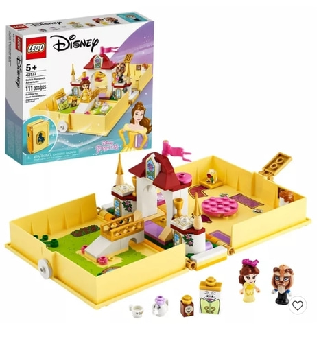 LEGO Disney Belle&#039;s Storybook Adventures Princess Building Playset 43177 - 크리스마스 전 도착