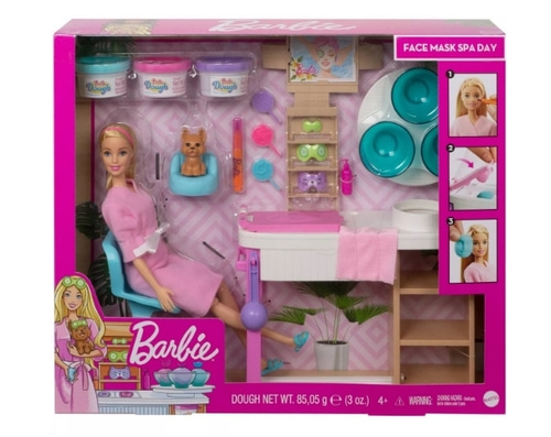 Barbie Spa Day Face Mask Playset - 크리스마스 전 수령