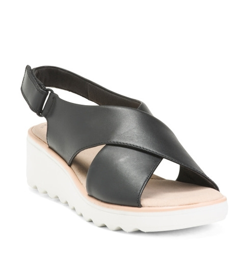 CLARKS Leather sandals