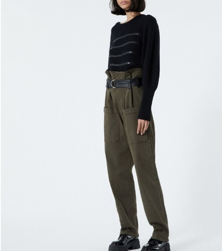 The Kooples pants WITH LEATHER BELT