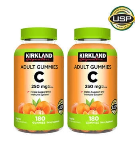 Kirkland Signature Vitamin C 250 mg., 360 Adult Gummies ( 하루2구미 6개월분)