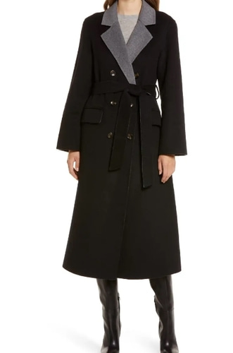 Nordstrom coat - 노드스트롬 백화점브랜드 울혼방 코트