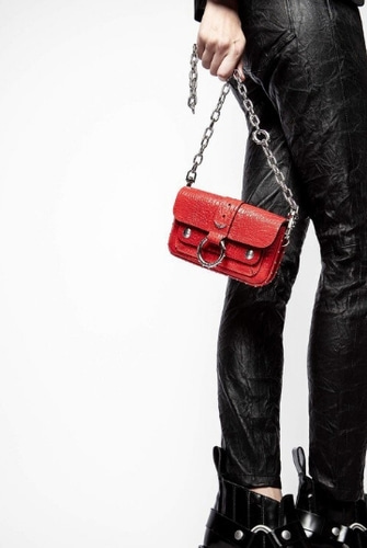 Zadig &amp; Voltaire Kate Wallet Croco Bag