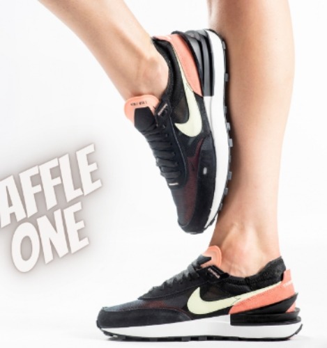 Nike Waffle One Sneaker- 여자사이즈 - 바로출고 - 메쉬 여름신발