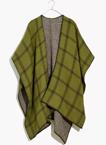 Madewell Reversible Poncho Wrap