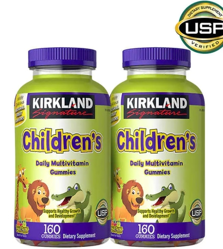 Kirkland Signature Children&#039;s Multivitamin, 320 Gummies - 어린이용 / 하루2구미 (만4세이상)