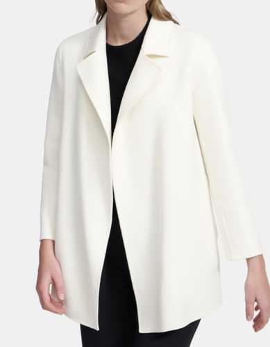 theory Open Jacket in Double-Face Wool-Cashmere