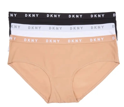 DKNY 3-Pack Logo Bikini Underwear - M 바로출고