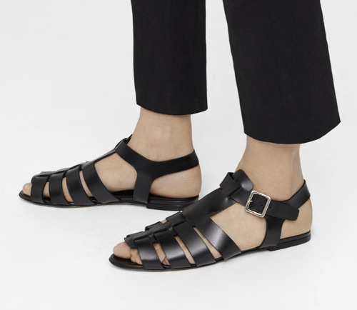 theory leather sandals
