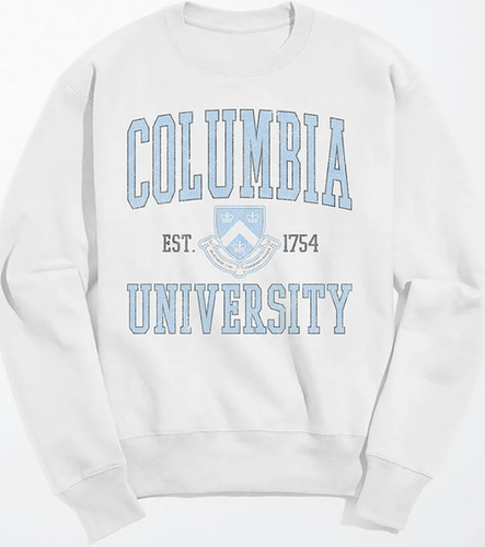 Columbia University sweatshirt