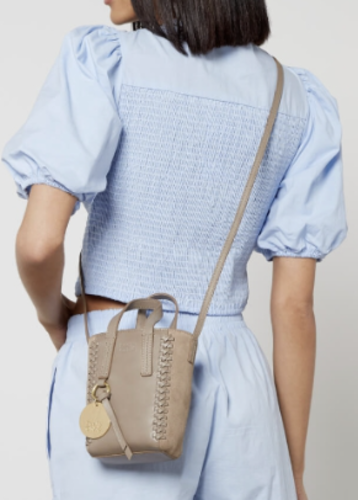 See By Chloé Tilda Mini Leather and Suede Bag