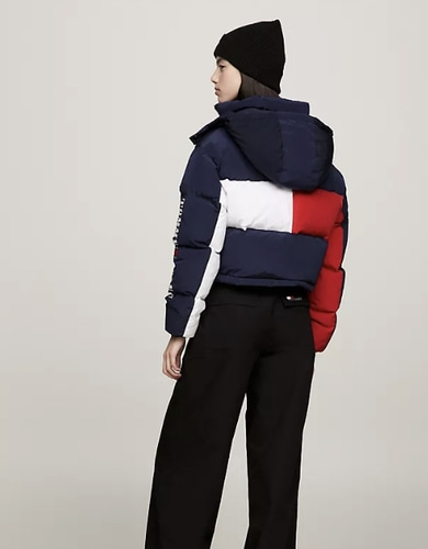 TOMMY JEANS puffer - 다운충전