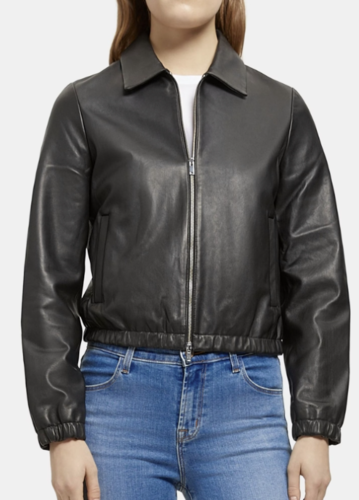 Theory leather jacket