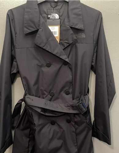 The North Face trench coat