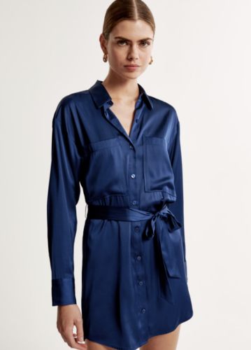 Abercrombie Belted Shirt Dress