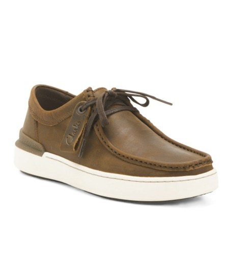 CLARKS Suede Courtlite Wally - 남자사이즈