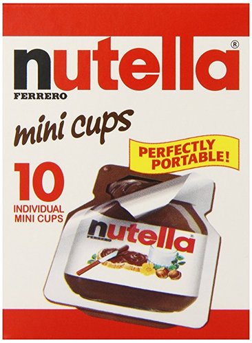 Nutella Mini Cups 15g x 50개  (10개입 5묶음) 