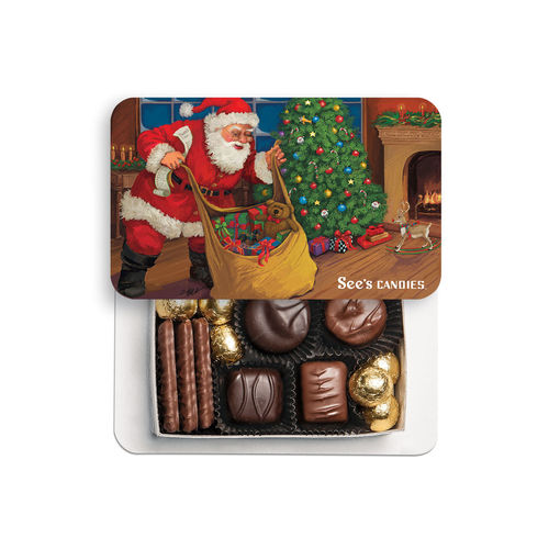See&#039;s Candies Christmas box  - santa  3개 가격 