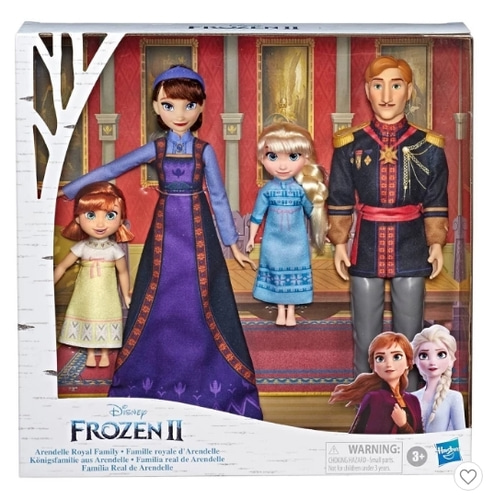 Disney Frozen 2 Arendelle Royal Family Fashion Doll Set