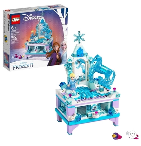 LEGO Disney Princess Frozen 2 Elsa’s Jewelry Box Creation 41168 Disney Jewelry Box Building Kit 300pc