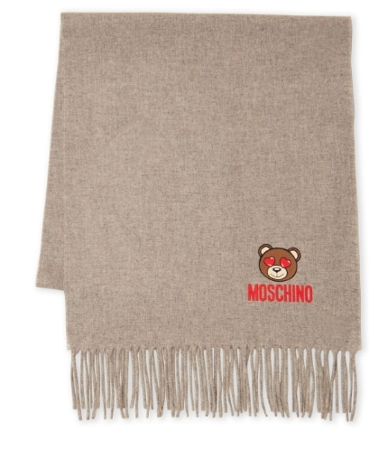 MOSCHINO scarf - bear 