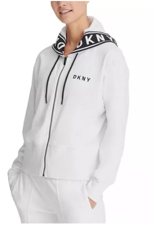 DKNY zip hoodie