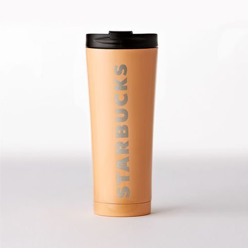 Starbucks Stainless Steel Tumbler - Matte Peach, 12 fl oz 