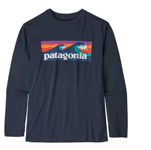 Patagonia tee -  Capilene Cool - 보이즈 시원한소재 - XL 단면 47cm