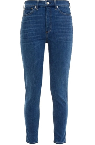 Rag &amp; Bone Nina cropped high-rise skinny jeans