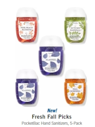 Bath and Body Works Hand Sanitizers, 5-Pack x 3 묶음 (총15개)