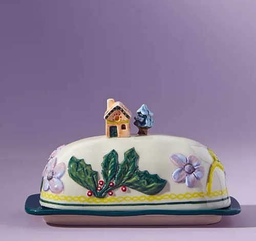 Anthropologie Butter Dish