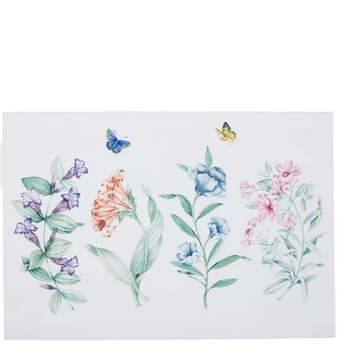 Lenox Butterfly Meadow Garden Placemat - 레녹스 버터플라이 메도우 가든 플레이스매트 -4개
