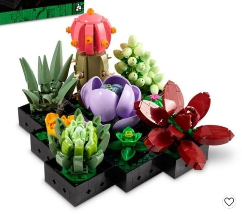 LEGO Succulents 10309 Plant Decor Building Kit