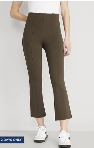 Old navy Extra High-Waisted Cropped Flare Pants
