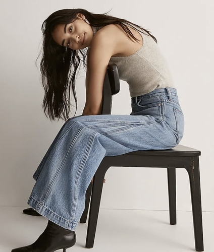 Madewell wide jeans