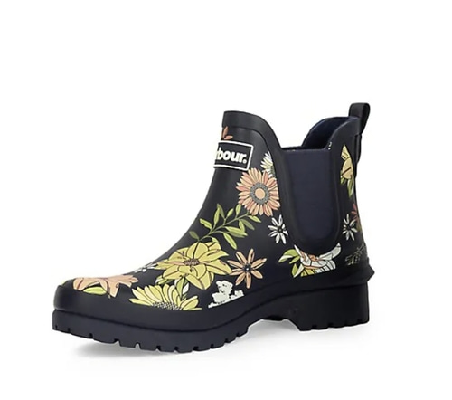 Barbour Wilton Floral Chelsea Boots