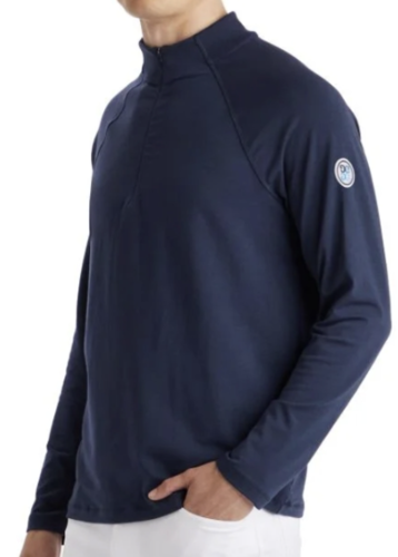 G/FORE Luxe Quarter Zip Slim Fit Mid Layer Golf Pullover