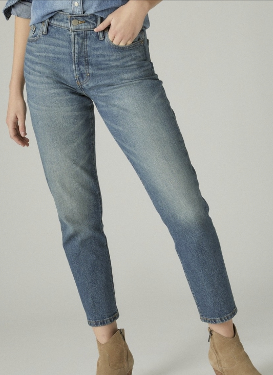 Lucky Brand  High Rise  Mom jeans