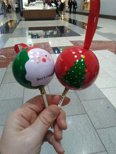 See&#039;s Candies Christmas Lollypops - 10개가격 