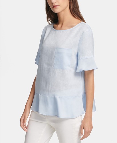 DKNY blouse - linen 