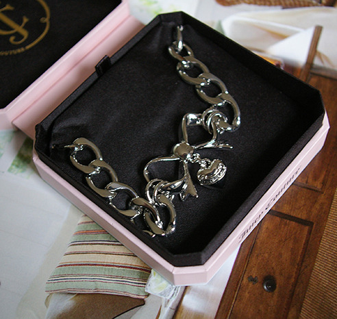Juicy Couture Bow Starter Necklace 