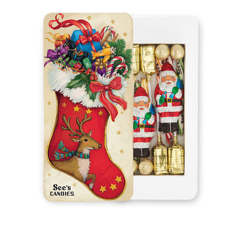 See&#039;s Candies Sweet Stocking Box ;크리스마스 에디션 